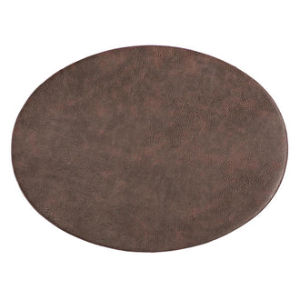 Tovaglietta all'americana ovale "Troja", utilizzabile su entrambi i lati cm 45x33