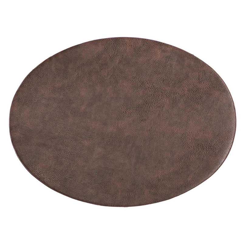 Tovaglietta all'americana ovale "Troja", utilizzabile su entrambi i lati cm 45x33