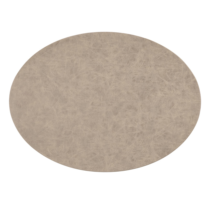 Tovaglietta all'americana ovale "Truman", utilizzabile su entrambi i lati cm 45x33