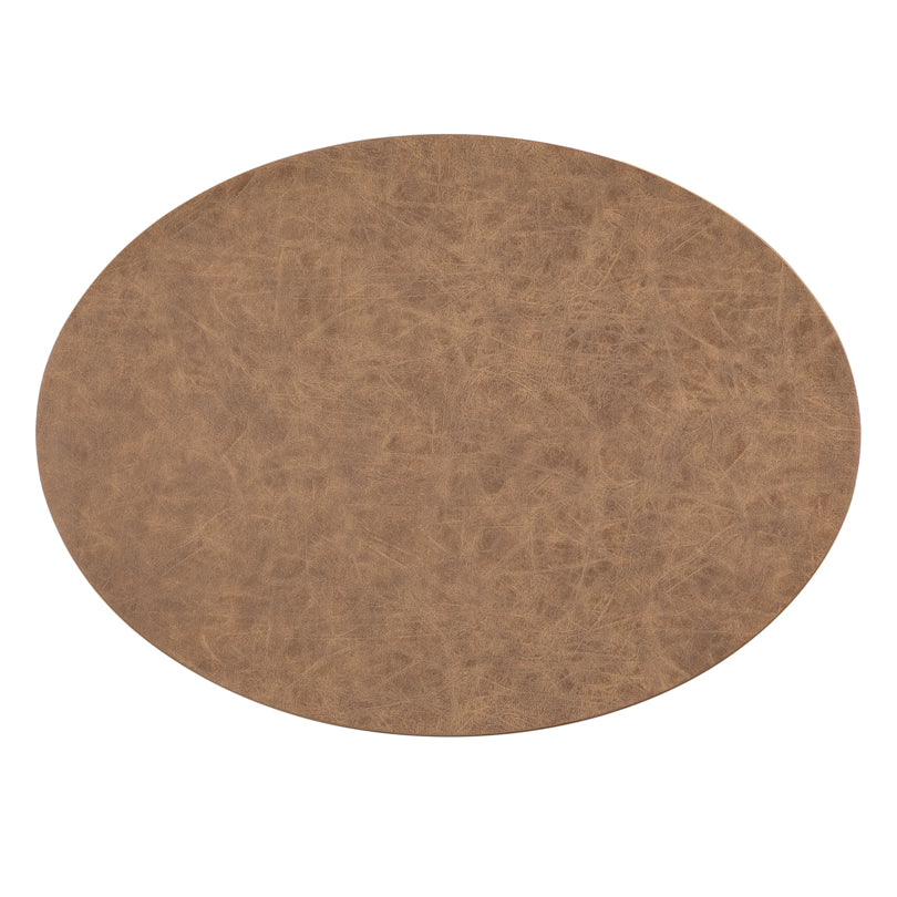 Tovaglietta all'americana ovale "Truman", utilizzabile su entrambi i lati cm 45x33