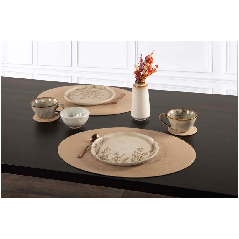 Tovaglietta all'americana ovale "Trudo", utilizzabile su entrambi i lati cm 45x33