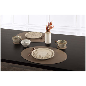 Tovaglietta all'americana ovale "Trudo", utilizzabile su entrambi i lati cm 45x33