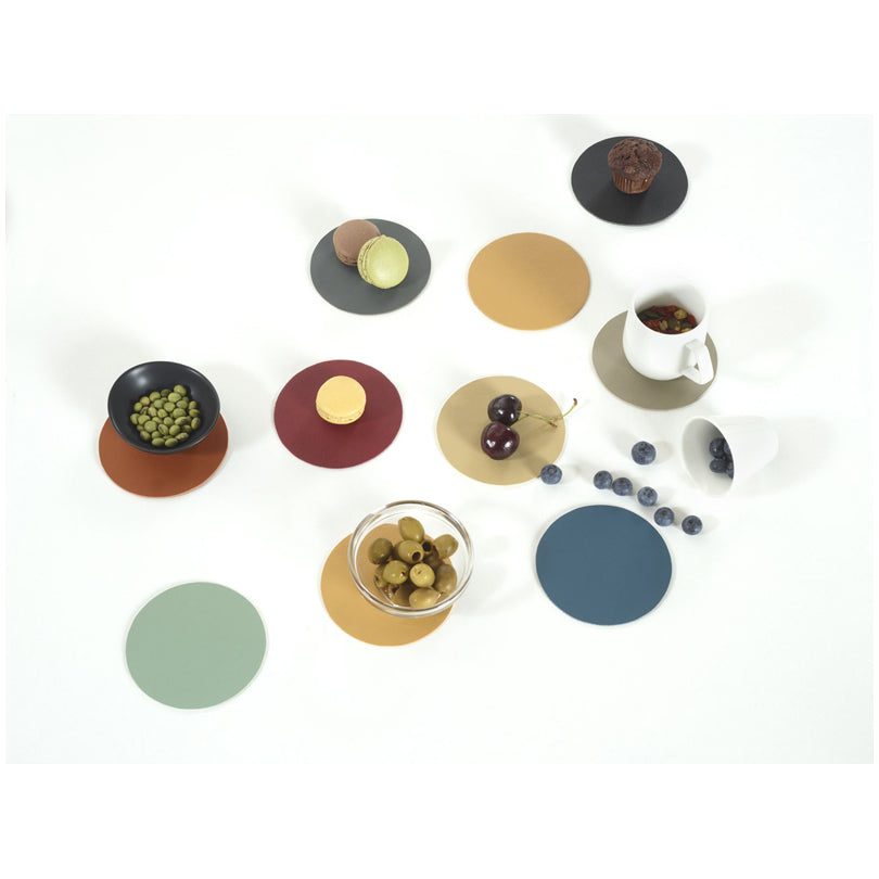 Sottobicchiere tondo "Togo", confezione 4 pezzi cm Ø10