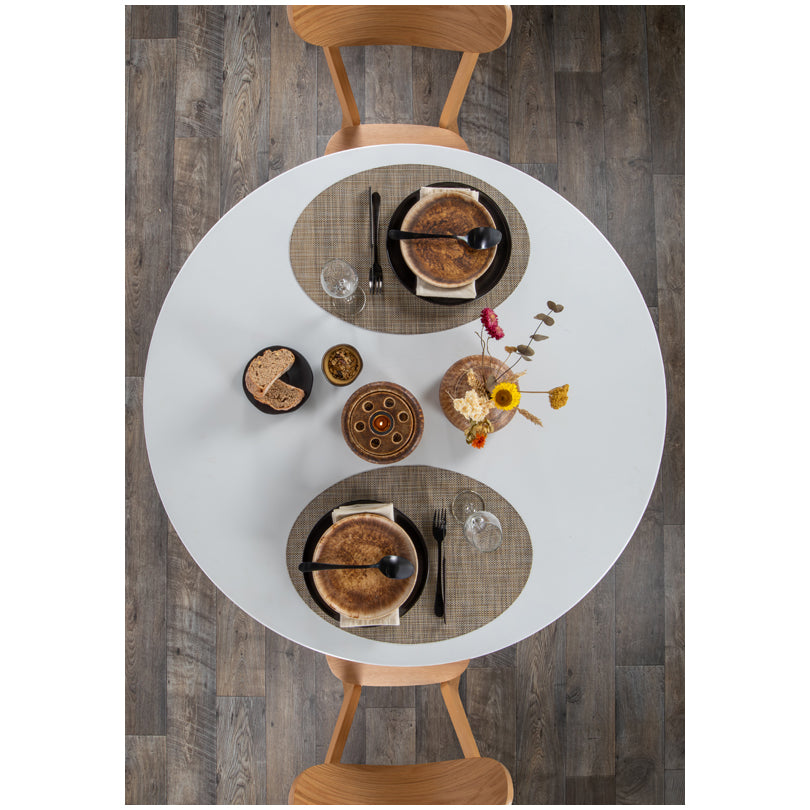 Tovaglietta all'americana ovale "Purus" cm 46x33