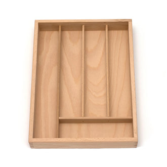 Portaposate da cassetto con 5 scomparti cm 36x27x5
