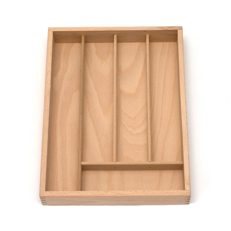 Portaposate da cassetto con 5 scomparti cm 36x27x5