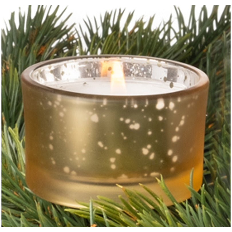 Portalumino tondo con punta centrale in metallo cm Ø5x8,5