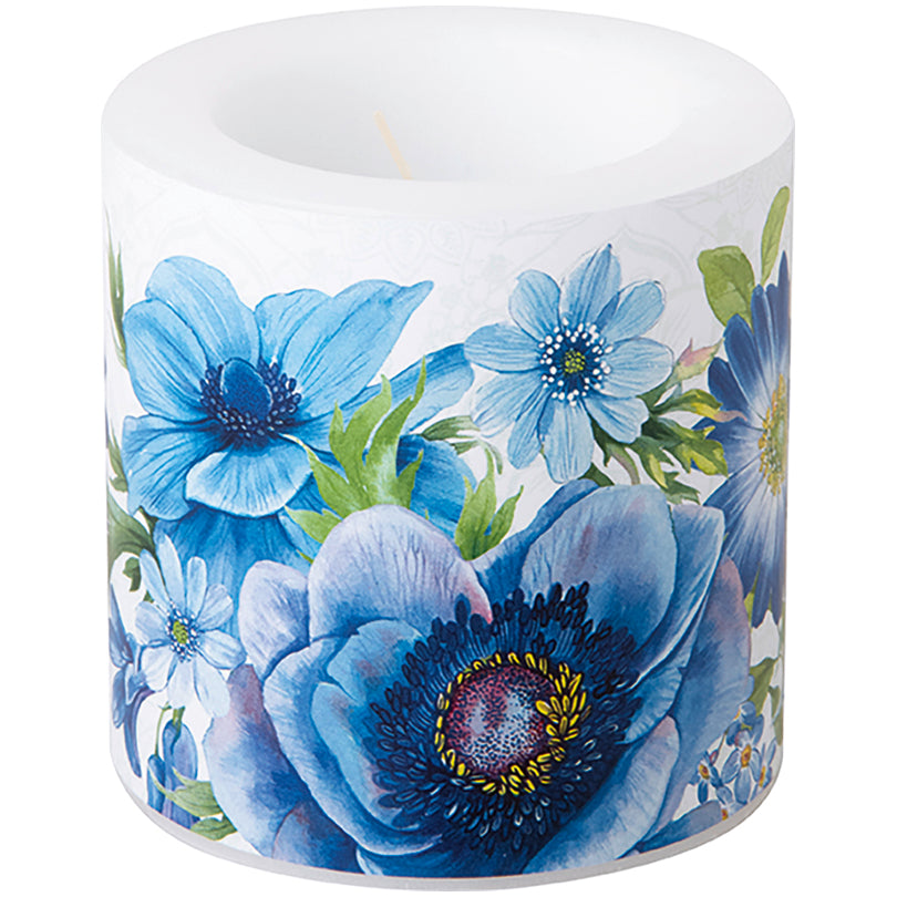 Lume piccolo tondo Springtime Blues light blue cm Ø7,5x7,5