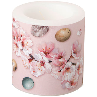 Lume piccolo tondo Beautiful Sakura rose cm Ø7,5x7,5