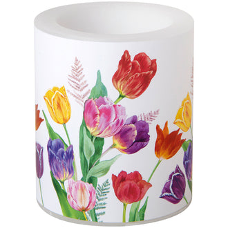 Lume tondo Bright Tulips cm Ø9x10,5