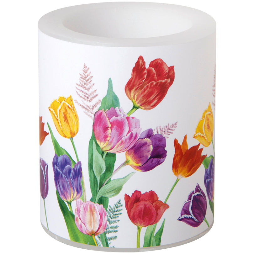 Lume tondo Bright Tulips cm Ø9x10,5