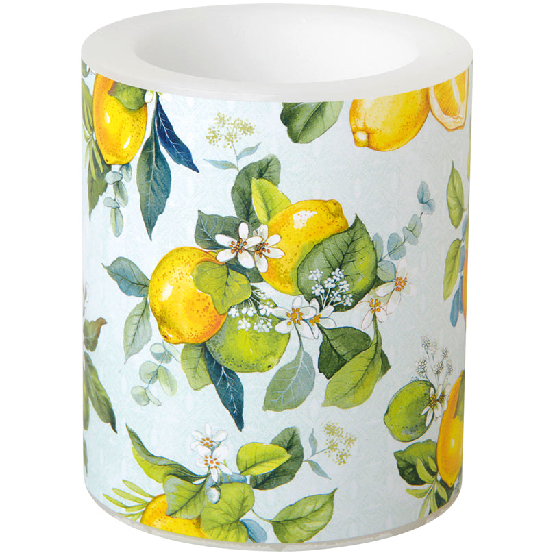 Lume tondo Lemon Wreath mint cm Ø9x10,5