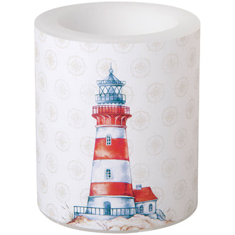 Lume tondo Lighthouse cream cm Ø9x10,5