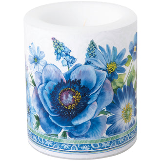 Lume tondo Springtime Blues light blue cm Ø9x10,5