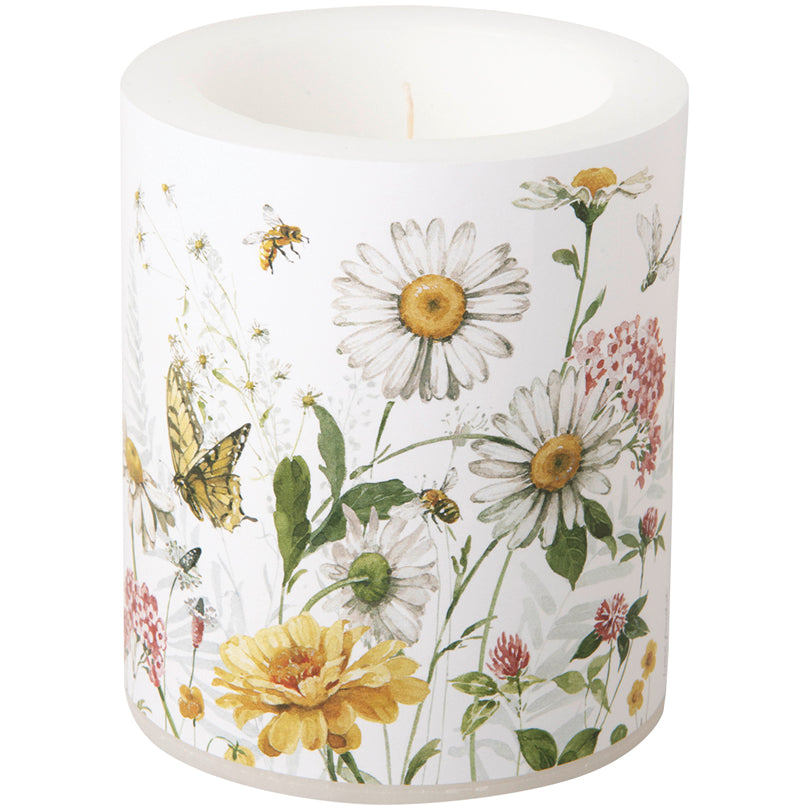 Lume tondo Wildflower and Butterfly cm Ø9x10,5