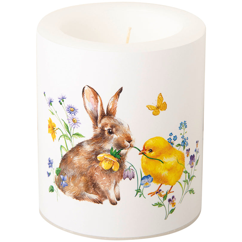 Lume tondo Bunny and Chick cm Ø9x10,5