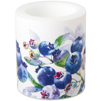 Lume tondo Blueberry Fruits cream cm Ø9x10,5