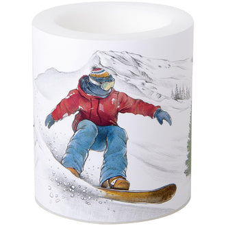 Lume tondo Ski Vacations cm Ø9x10,5