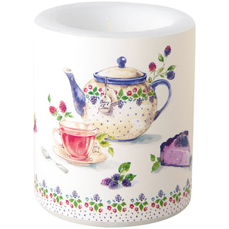 Lume tondo Berry Teatime cream cm Ø9x10,5