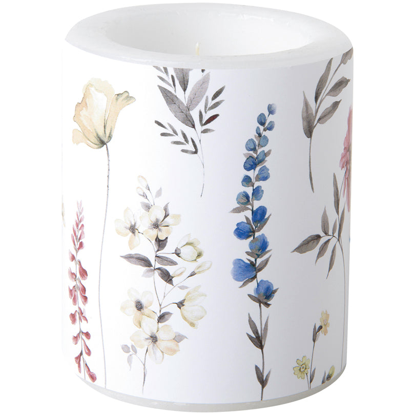 Lume tondo Softly Faded Blooms cm Ø9x10,5