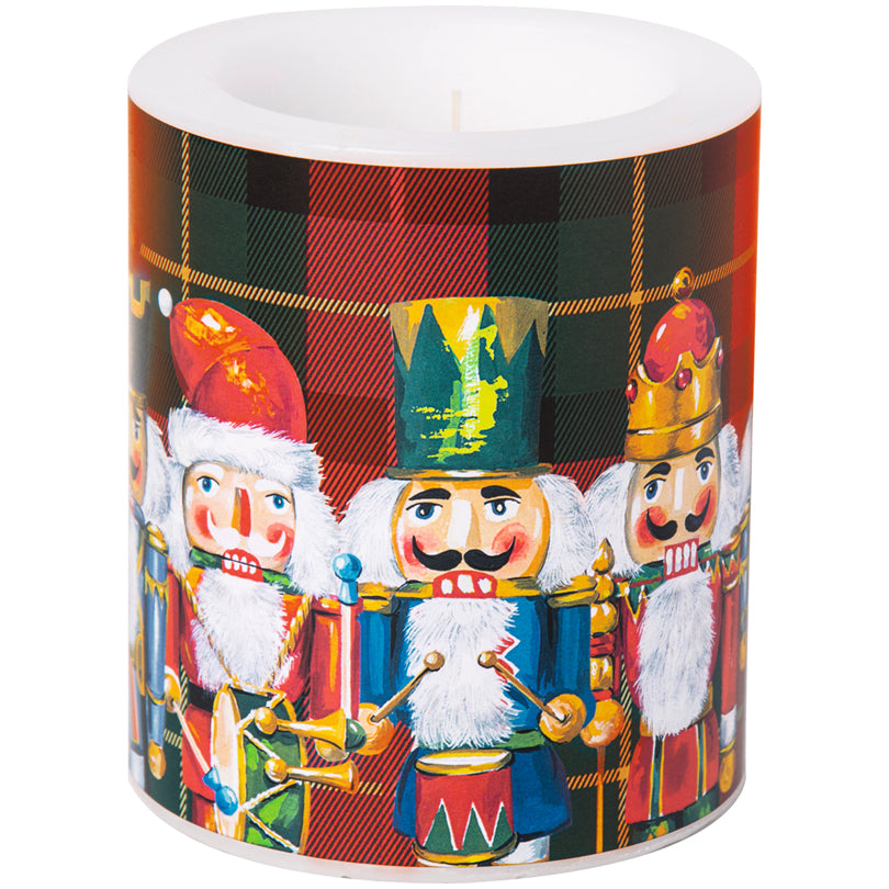 Lume tondo Nussknacker cm Ø9x10,5