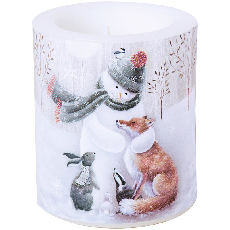 Lume tondo Frosty Hug cm Ø9x10,5