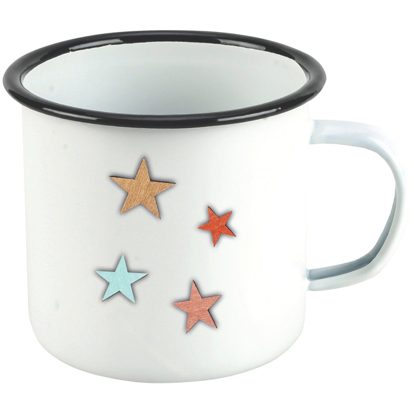 Tazza smaltata Hedda ml 350/cm Ø9x7