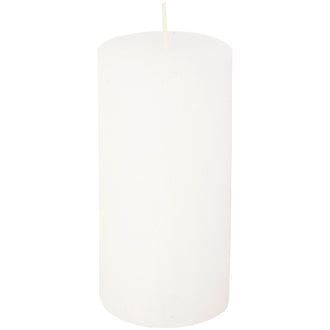 Candela cilindrica white cm Ø7x14