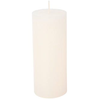 Candela cilindrica ivory cm Ø7x17
