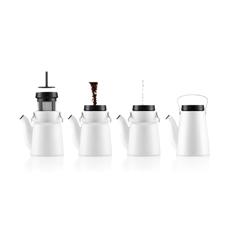 CAFFETTIERA MADAME SOLO BIANCO L 1,2/CM 14,5X25 L 1,2/CM 14,5X25