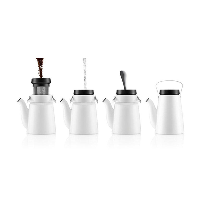 CAFFETTIERA MADAME SOLO BIANCO L 1,2/CM 14,5X25 L 1,2/CM 14,5X25