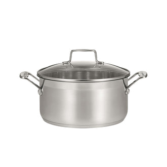 Casseruola media "IMPACT" con coperchio in vetro cm Ø20x13,1/l 3,2