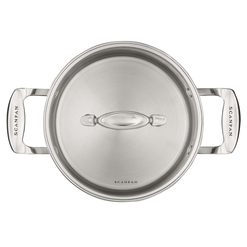 Casseruola media "IMPACT" con coperchio in vetro cm Ø22x14,1/l 4,5