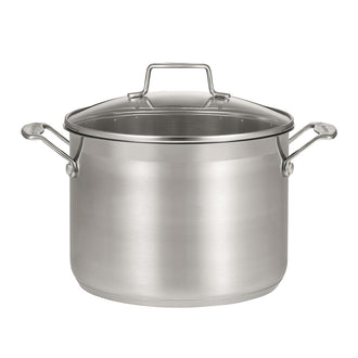 Pentola alta "IMPACT" con coperchio in vetro cm Ø24x17,8/l 7,2