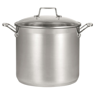 Pentola alta "IMPACT" con coperchio in vetro cm Ø26x23,2/l 11