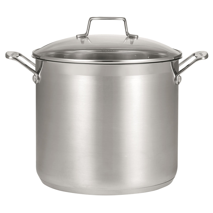 Pentola alta "IMPACT" con coperchio in vetro cm Ø26x23,2/l 11