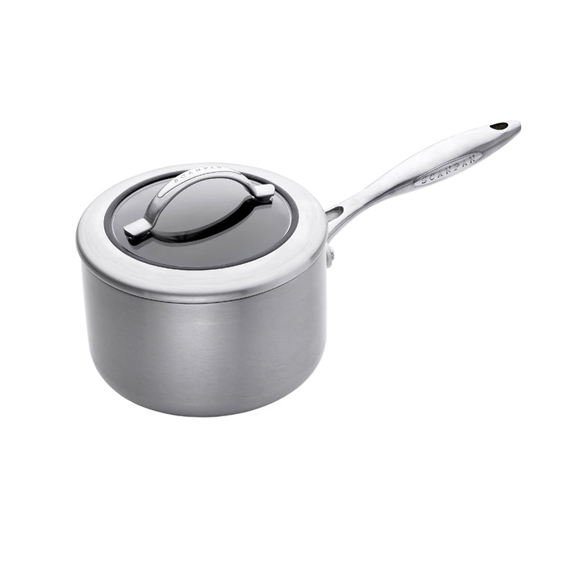 Casseruola "CTX" con manico e coperchio in vetro cm 18x11,1/l 2,5