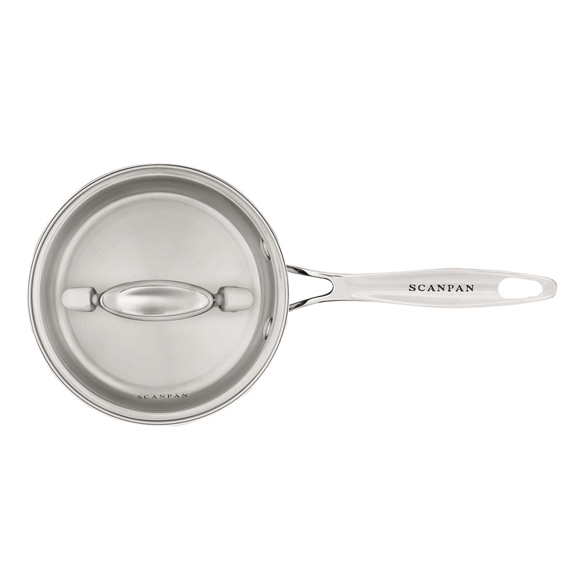 Casseruola "IMPACT" con manico e coperchio in vetro cm Ø14x10,8/l 1,2