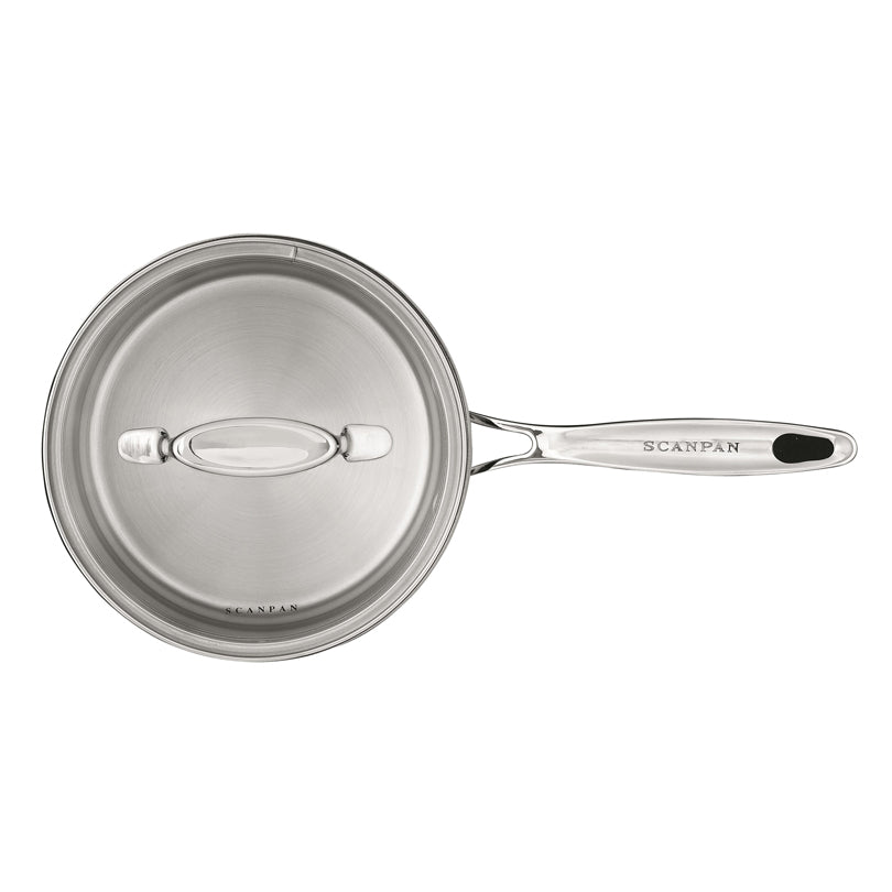 Casseruola "IMPACT" con manico e coperchio in vetro cm Ø16x11,1/l 1,8