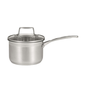 Casseruola "IMPACT" con manico e coperchio in vetro cm Ø16x11,1/l 1,8