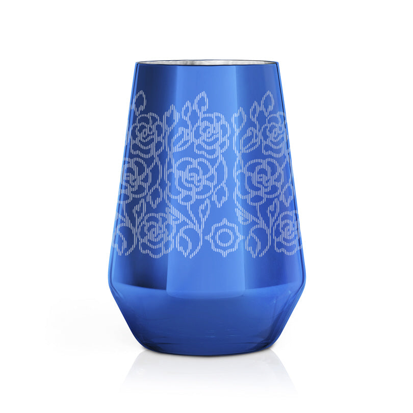 Bicchiere vodka "The Next - Carlo Dal Bianco - Floral" cl 25/cm 8,1x11,5