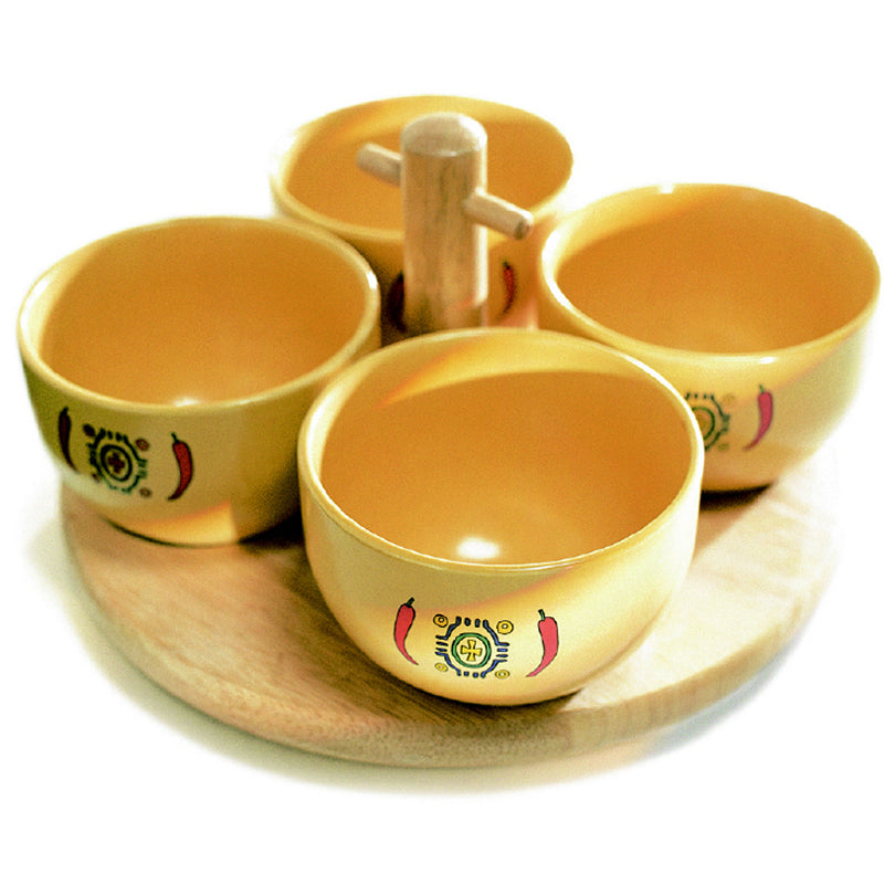 Ciotole TACO e lazy Susan 4 pezzi