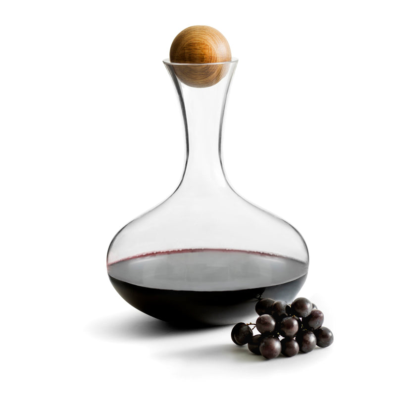 Caraffa vino con tappo "Nature" cm 19x27/l 2