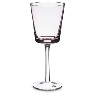 Bicchiere vino lilla