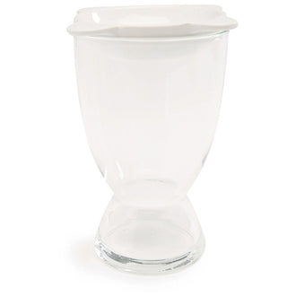 Bicchieri con piattino 4 pezzi CL35