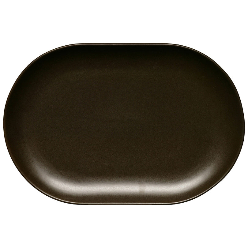 Piatto MARRONE TAPAS CM33,5X22,5