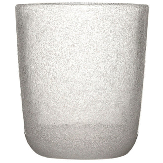 Vaso BIANCO VETRO CM13