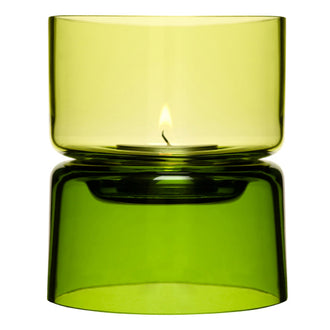 Portacandele COMBI VETRO GIALLO/VERDE