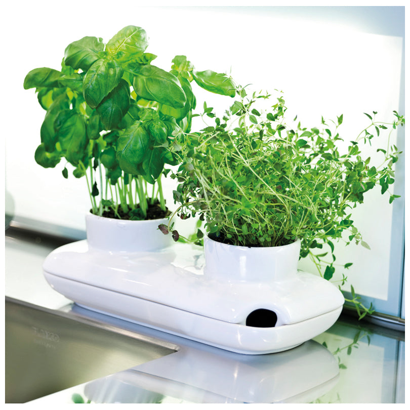 Vaso PER ERBE "DUO" GRES CM27X13X8