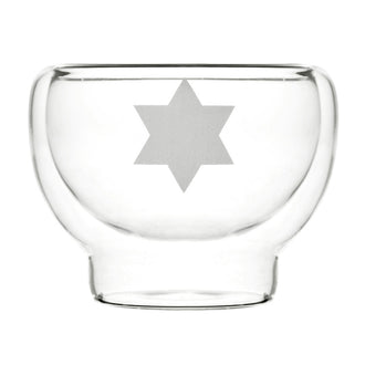 Ciotola SNACK X-MAS 2PZ.VETRO CM10X7